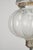 Traditional Antique 8 In. Clear Crystal Onion Bell Jar Pendant Light For Sale - Image 3 of 13