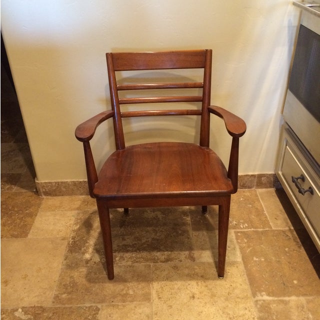 Rare Vintage Wooden Milwaukee Chair Chairish