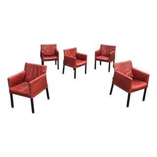 Fellini Chairs by Gerard van den Berg for Label, 1990s, Set of 5 For Sale