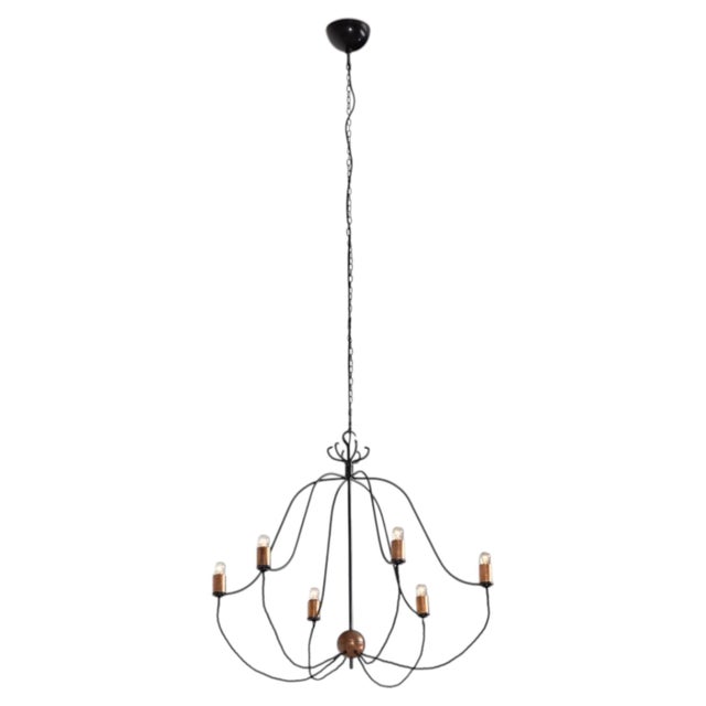Bossche School Chandelier from Joop Brugman, Netherlands, 1975 For Sale - Image 17 of 17
