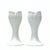 Mid 20th Century Vintage White Porcelain Tulip-Shaped Candle Holders by KPM West Germany - A Pair For Sale - Image 5 of 13