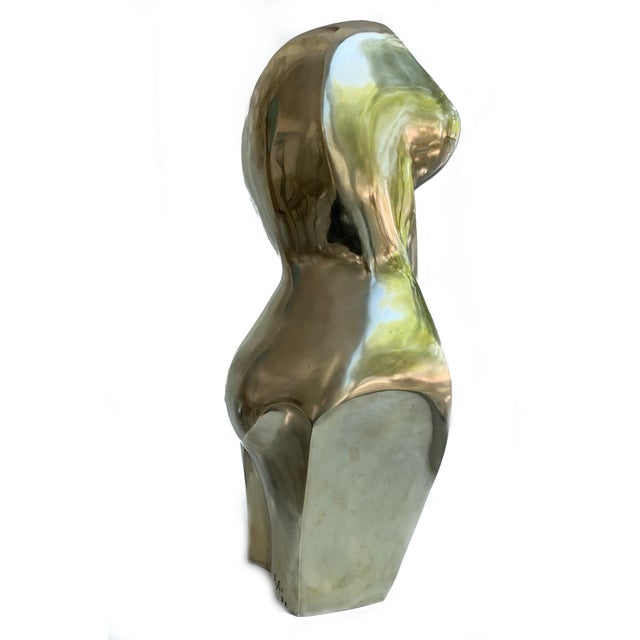 Ryszard Piotrowski, She, Brass Sculpture, 2022 For Sale - Image 3 of 5