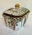 Late 19th C. Antique Japanese Lidded Porcelain Box With Monkeys & Wisteria For Sale - Image 10 of 17
