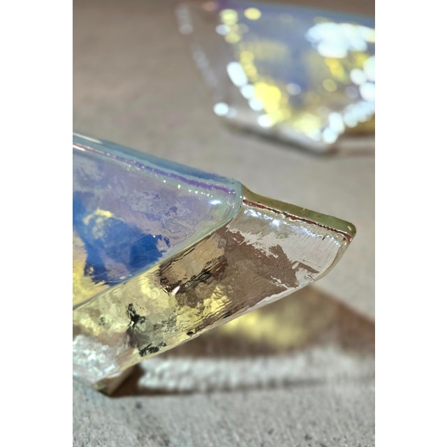 Vintage Murano Glass Wall Lights by Carlo Nason for A.V. Mazzega, 1960s, Set of 4 For Sale - Image 6 of 17