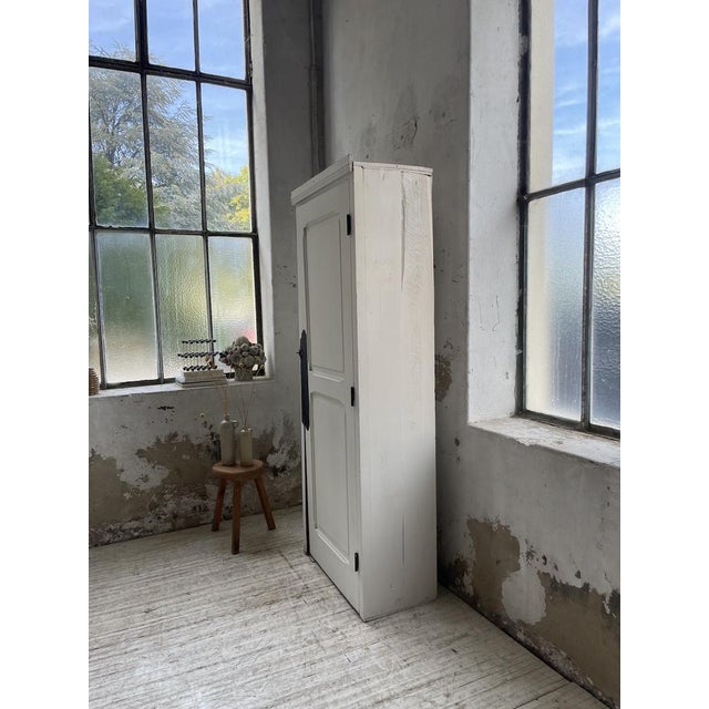 White Hosiery Wardrobe, 1950s For Sale - Image 11 of 18