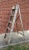 Boho Chic Antique Painter’s Ladder – Circa 1930s For Sale - Image 3 of 5