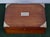 Vintage (1960's) Humidor Hinged Box has a Traditional Style. Made of Wood. Mahogany. The Box is Metal Lined with Metal...