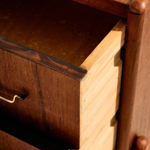 Teak and Oak Dresser, 1960s For Sale - Image 4 of 15