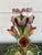 Antique French Majolica Vase Centerpiece Onnaing Art Nouveau Iris Tulip C1900 For Sale - Image 12 of 18