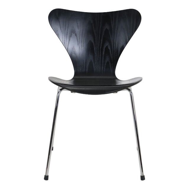 Black Series 7 Chair by Arne Jacobsen for Fritz Hansen, 1996 For Sale