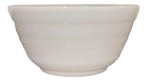 Vintage Milk Glass Bee Hive Mixing Serving Bowl