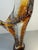 Glass 1970s Murano Archimede Seguso Amber Bullicante Glass Madonna Sculpture 14" For Sale - Image 7 of 8