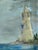 Blue B. Bergman Acrylic on Canvas Boat Nautical Painting, Circa 1983 For Sale - Image 8 of 12