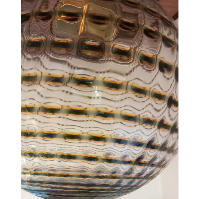 Vintage Italian Round Pendant Light by Targetti Sankey, 1960s For Sale - Image 4 of 18