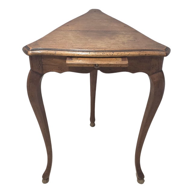 Louis XV Style Triangular Writing Table by André Mailfert, 1920s For Sale