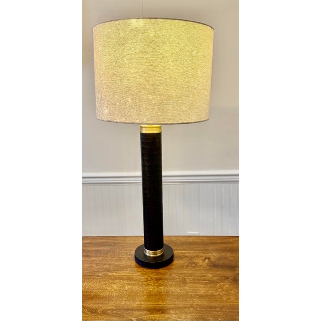 Ebony Bokeh Table Lamp For Sale - Image 8 of 12