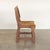 Guillerme et Chambron Oak and Woven Dining Chairs in the Style of Guillerme & Chambron, Set of 4 For Sale - Image 4 of 12