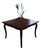 Vintage French Provincial Style Card Table With Extensions Attributed to Guy Chaddock For Sale