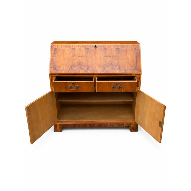 1920s 19th Century English Secretary Desk, 1920s For Sale - Image 5 of 10