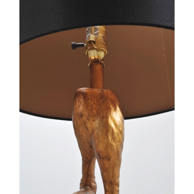 Gilt Resin and Lucite Ibis Table Lamps by Cyan Design - a Pair For Sale - Image 9 of 18