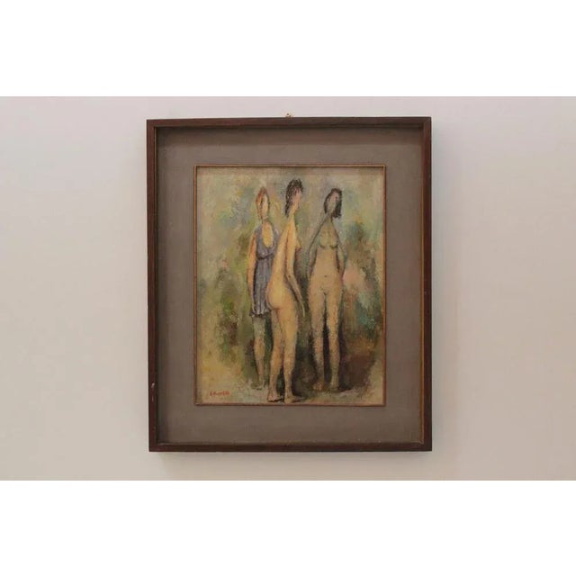 Raffaele Cella, Vanity, 1964, Oil on Canvas, Framed For Sale - Image 6 of 6