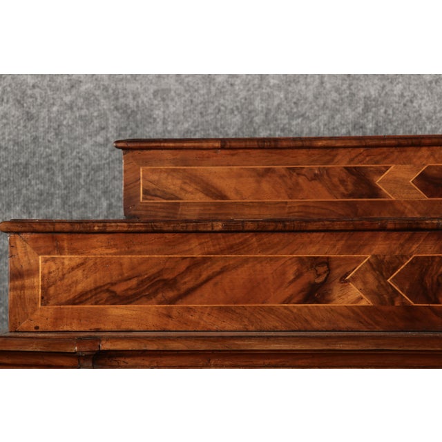 Baroque Walnut Cupboard with Inlay Work, 1750s For Sale - Image 18 of 18