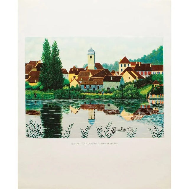 Paper 1950s After Camille Bombois "View of Clerval", First Edition Swiss Full-Color Print For Sale - Image 7 of 9