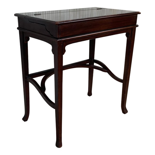 Late 19th Bureau Antique Cartonnier Sliding Top for Hidden Storage For Sale