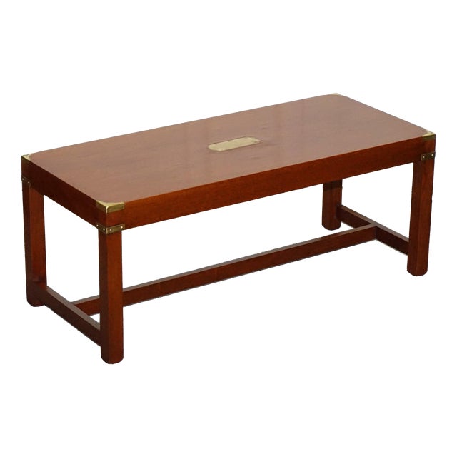 Military Campaign Coffee Table from Harrods Kennedy London For Sale