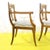 Empire Walnut Armchairs with Lyre Back, Set of 2 For Sale - Image 9 of 12