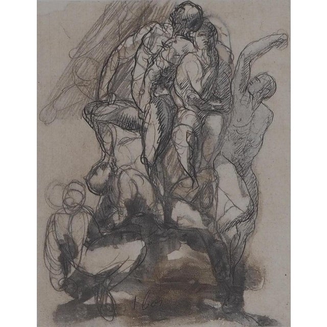 Auguste Rodin, Trois ombres parlant à Dante, Etching For Sale - Image 7 of 8