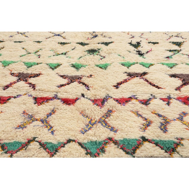 Late 20th Century Vintage Azilal Moroccan Rug, 06'04 X 11'04 For Sale - Image 5 of 10