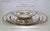 "A Set of 3 Three Silver Oval Platters 22, 24 & 30 in. with Acanthus Leaves Applied Border. Comprising : 1 - Silver Oval...