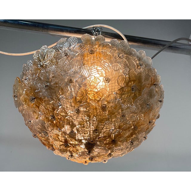 Coloured Glass Ceiling Light by Seguso, 1960 For Sale - Image 4 of 18
