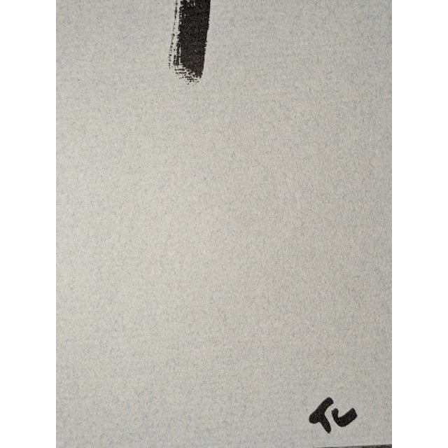 Pierre Tal Coat, Abstract Composition, Double-Sided Original Lithograph, 1962 For Sale - Image 3 of 7