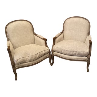 Restoration Hardware Lyon Chairs - a Pair For Sale