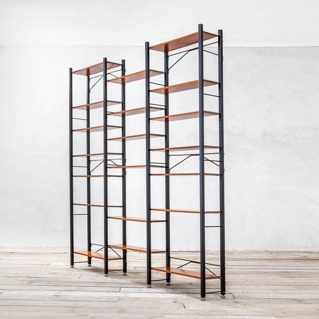 Bookcase designed specifically for "Libreria Moderna" located on Via dell'Arcivescovado, Turin, Italy I have official...