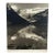 Vintage Black and White Photograph of Lake Louise & Victoria Glacier, Alberta, Canada For Sale