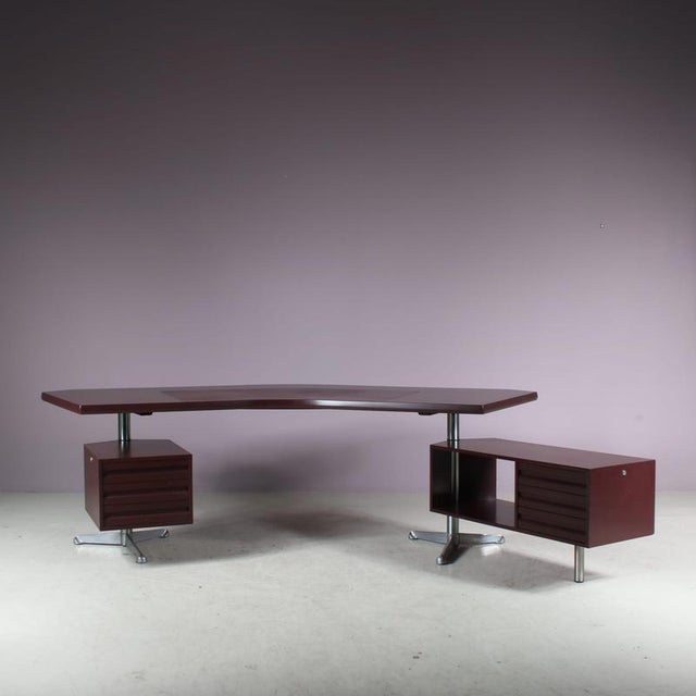 Desk by Osvaldo Borsani for Tecno Milan, Italy, 1950s For Sale - Image 17 of 17