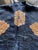 Linen Japanese Two-Piece Indigo Asa Kyogen Festival Costume Meiji Period For Sale - Image 8 of 14