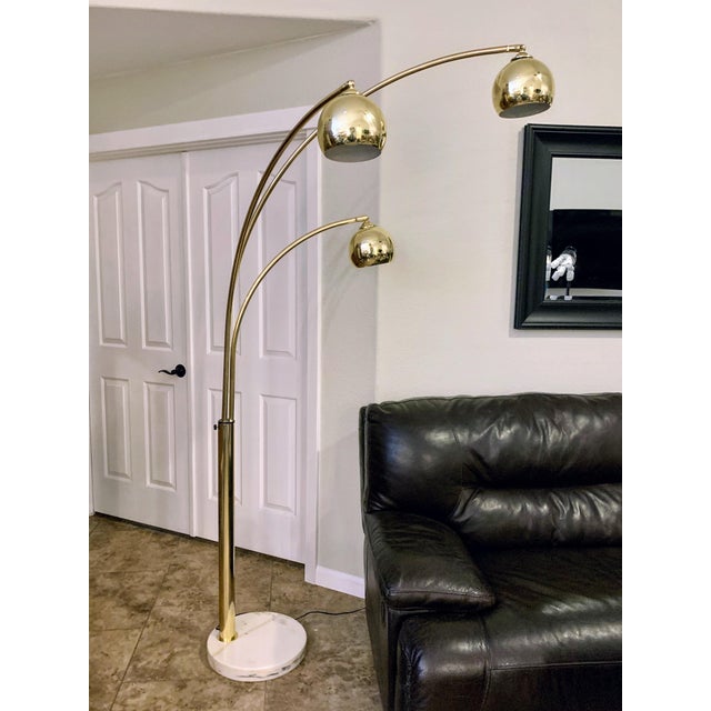 Rnmyjizsiudtzm By installing the wall sconces in this manner, it offers. https www chairish com product 2289813 mid century modern three arm brass arc floor lamp