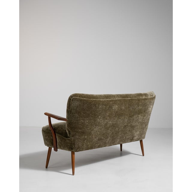 Danish Upholstered Sofa, Antique, Denmark, Circa 1940 For Sale - Image 12 of 13