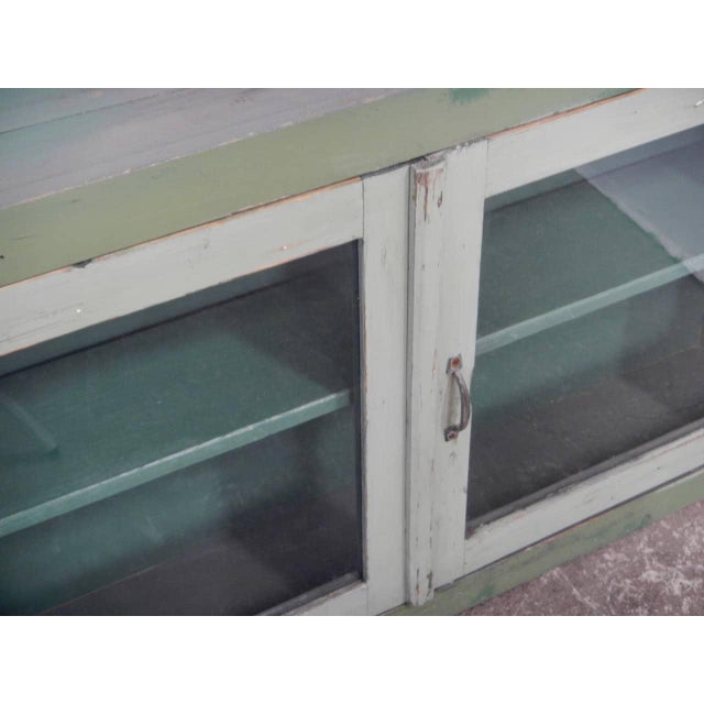 Fir Display Cabinet, 1960s For Sale - Image 10 of 12