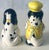 2000 - 2009 2001 Candace Reiter "Dogzilla" Chef Dogs Ceramic Salt & Pepper Shakers - Set of 2 For Sale - Image 5 of 13