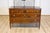 An Italian Neoclassical period walnut and mahogany four-drawer commode from circa 1790 with cross banding, classical...