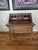 Wood Vintage Mid-Century Dixie Furniture Co. DuBarry French Provincial Oak Shane-Front Secretary Desk For Sale - Image 7 of 12