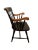 Nichols & Stone Mid 20th Century Vintage Nichols & Stone Brown University Collegiate Windsor Chair With Gold Accents For Sale - Image 4 of 10