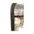 Metal Vintage Arched Pier Mirror With Glass Sunburst Prism – Ornate Gilt Hollywood Regency Wall Mirror. For Sale - Image 7 of 11