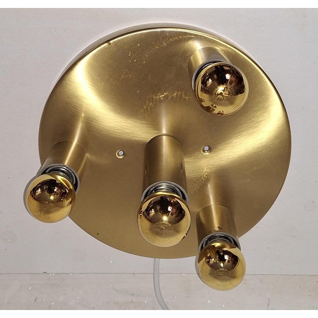 Vintage Minimalist Ceiling Lamp by Huthman Lighting, 1980s For Sale - Image 4 of 8