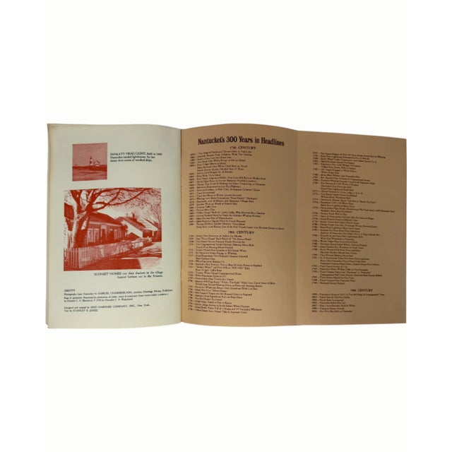 A Brief Story of Nantucket's 300 Years Booklet 1959 For Sale In Washington DC - Image 6 of 10